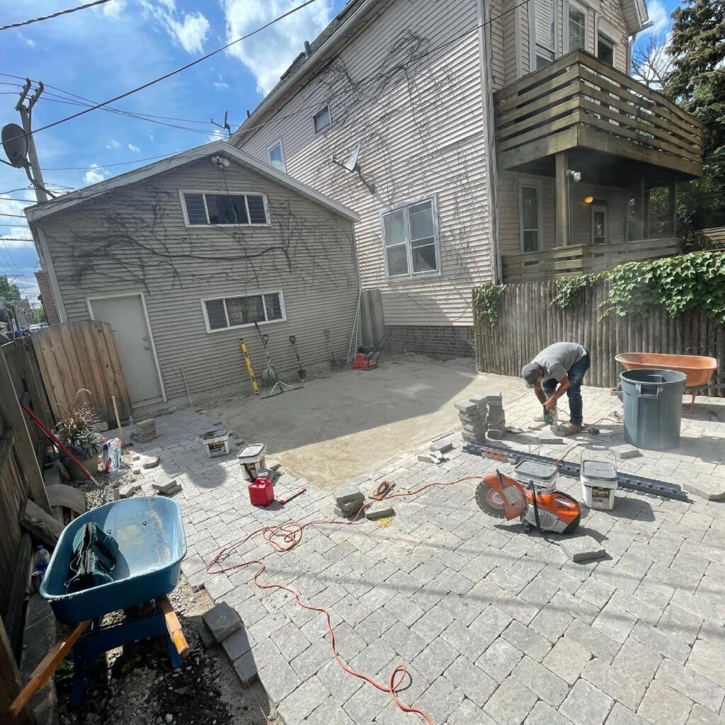Patio Installation in Washington IL